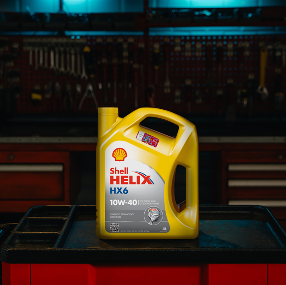 Моторна олива Shell Helix HX6 10W-40